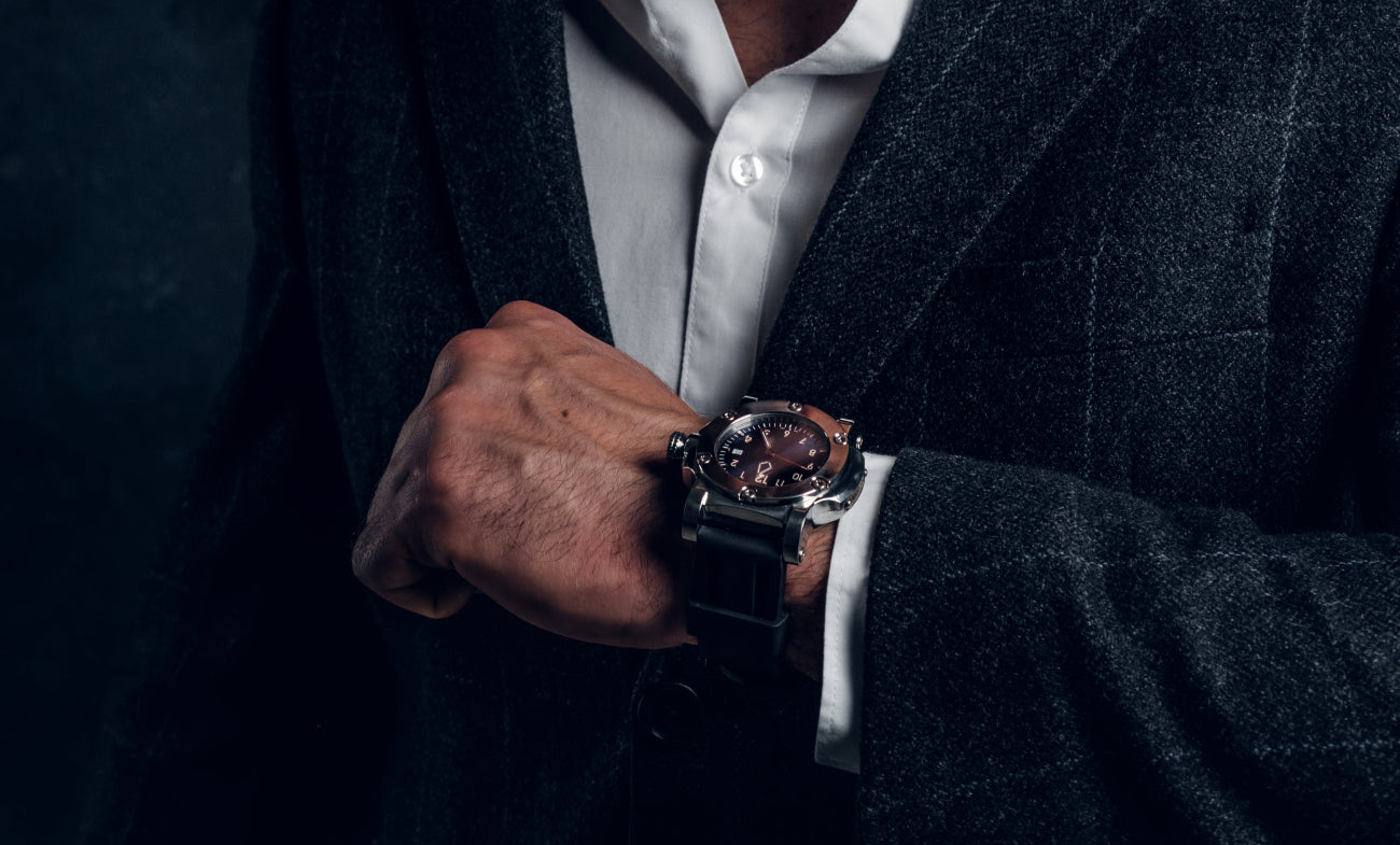 discount watch store man wearing watch 