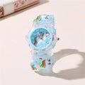 Children's watch with unicorn design on a light background